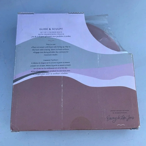 NWT Daily Practice by Anthropologie Glide & Sculpt Glider Disc Set - Picture 6 of 10
